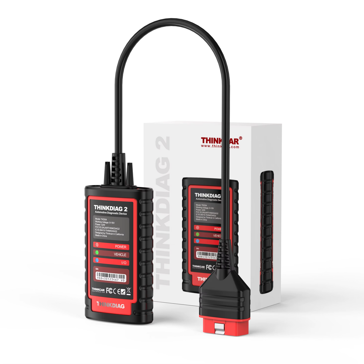 THINKCAR ThinkDiag 2 – visu sistēmu Bluetooth OBD2 diagnostika ar CAN FD